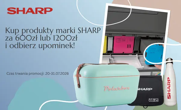Promocja SHARP – kup produkty i odbierz upominek!