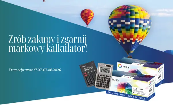 Zrób zakupy PRISM i zgarnij markowy kalkulator!