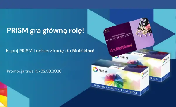 PRISM gra główną rolę – zrób zakupy i odbierz kartę do Multikina na 4 wejścia!