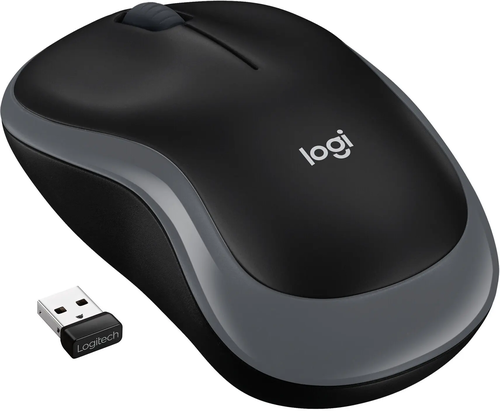Logitech Mouse M185 szara bezwired 2