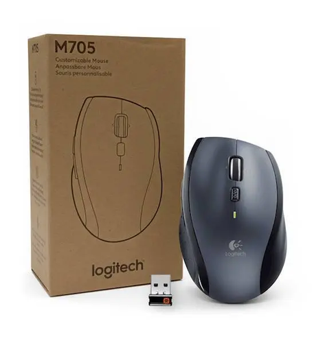 Logitech Mouse M705 Marathon Laserowa 4