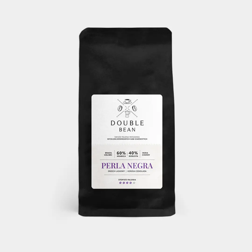 KAWA DOUBLE BEAN PERLA NEGRA 0.25KG 3