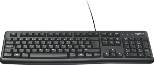 Logitech Klawiatura K120 czarna przewodowa 4