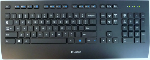 Logitech KeyboardK280e Black wired 2