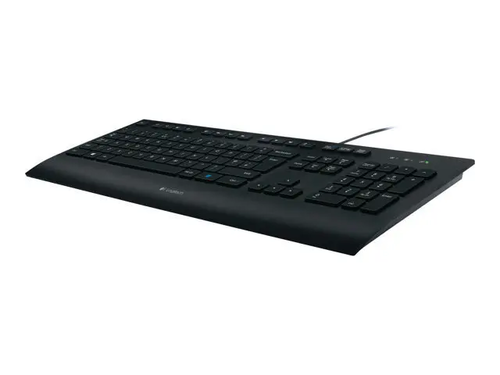 Logitech KeyboardK280e Black wired 3