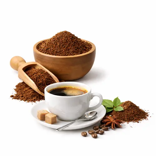 Ground coffee