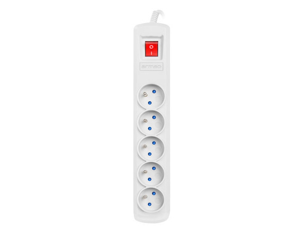 ARMAC Power strip POWER ARC5 3M SZARA 1