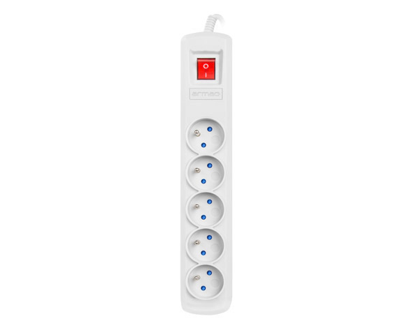ARMAC Power strip POWER ARC5 5M SZARA 1