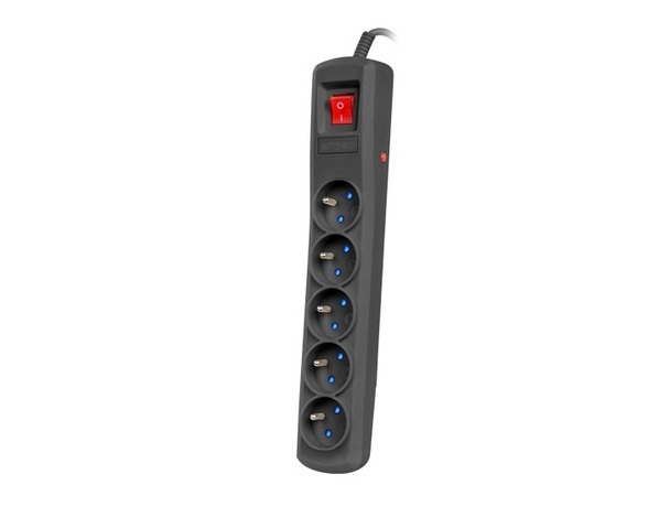 ARMAC Power strip POWER R5 1.5M black 1