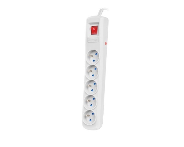 ARMAC Power strip POWER R5 5M SZARA 1