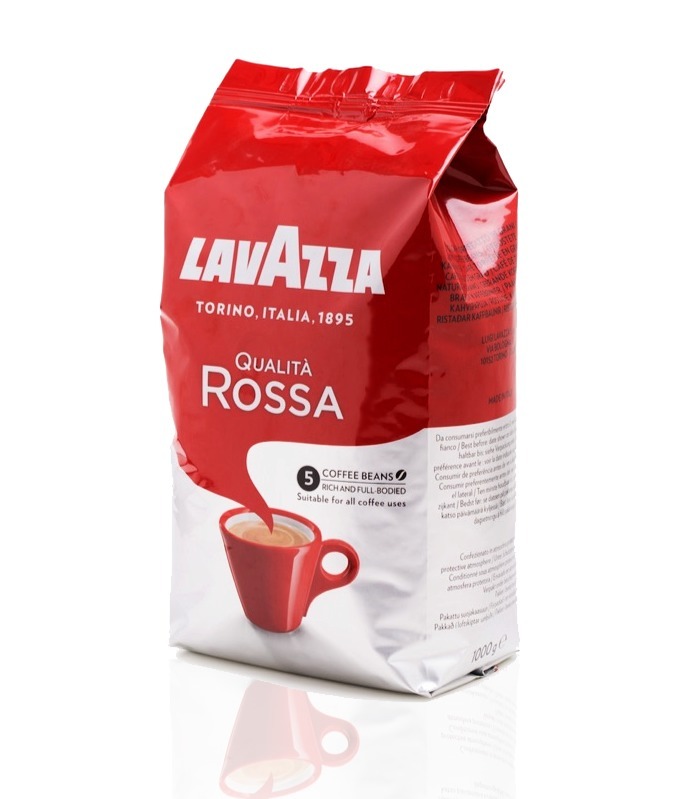 Cofee LAVAZZA QUALITA ROSSA 1 KG Beans 1