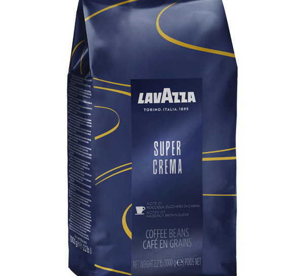 Cofee LAVAZZA SUPER CREMA 1 KG BLUE Beans 1