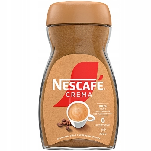 KAWA NESCAFE CREMA 200g instant 1