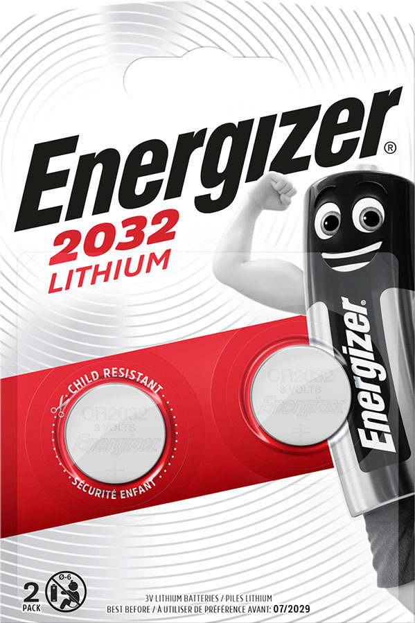 Bateria Energizer CR2032 - 2szt blister 1