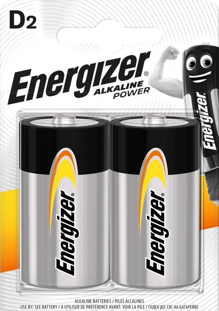 Baterry Energizer LR20 D BASE BLISTER*2 1