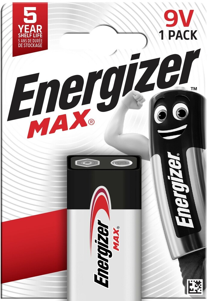Bateria Energizer 9V 6LR61 blister 1szt. 1