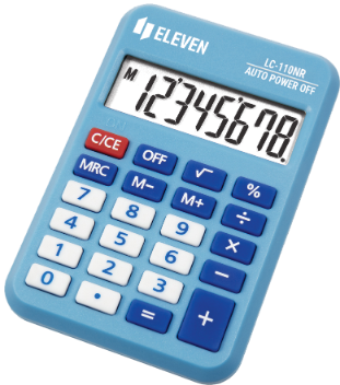 Eleven Calculator LC110NR-BLE 1