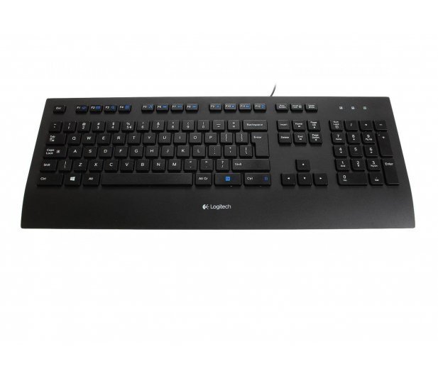 Logitech KeyboardK280e Black wired 1