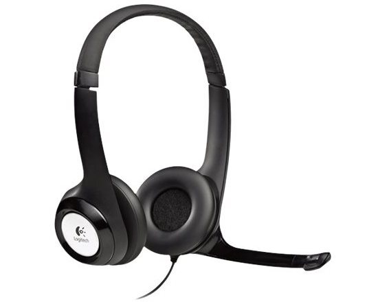 Logitech Headphones with mikrofonem H390 1