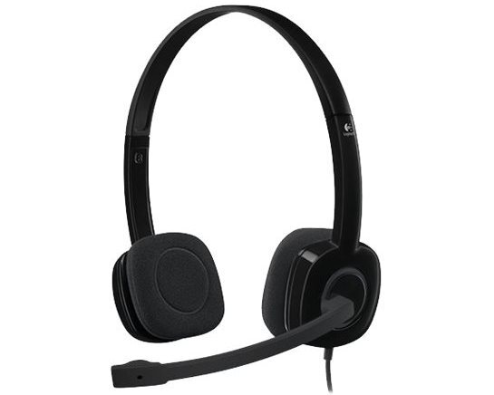 Logitech Headphones with mikrofonem H151 1