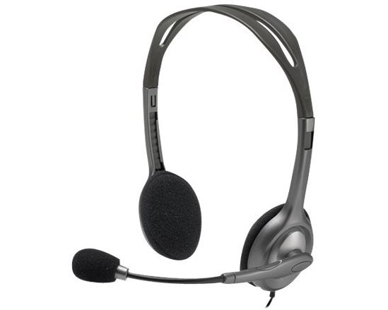 Logitech Headphones with mikrofonem H111 1