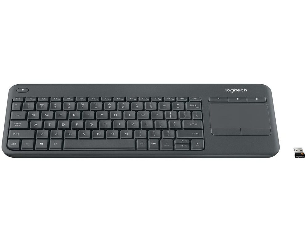 Logitech KeyboardK400 Plus Black bezwired 1