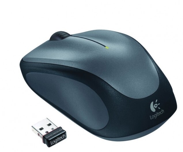 Logitech Mouse M235 szara QuickSilver bezwired 1