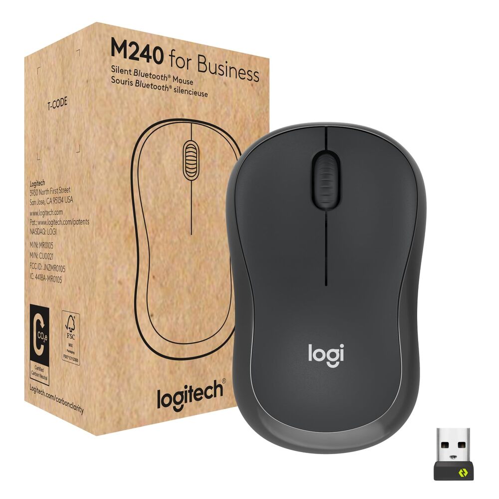 Logitech M240 for Business grafitowa 1