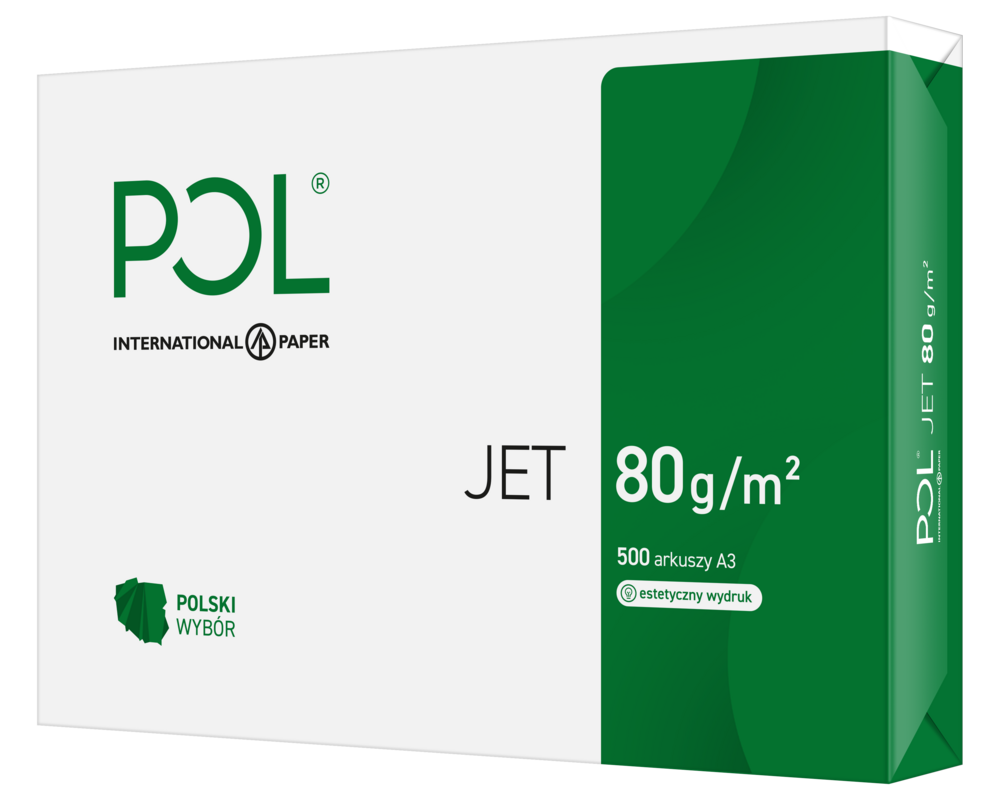 Copy paper A3 Poljet 80g 500ark 1