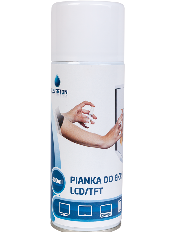 CLEVERTON LCD monitor cleaning foam 400ml 1
