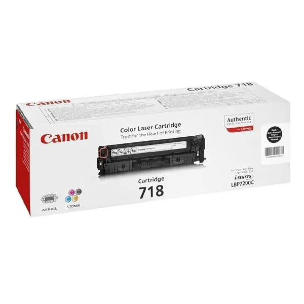 Canon Toner CRG 718 Black 2pack 1