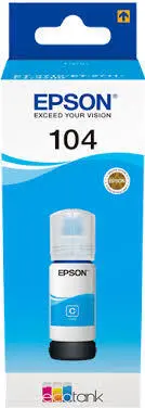 Epson Ink cartridge 104 EcoTank ET-14100 Cyan 1
