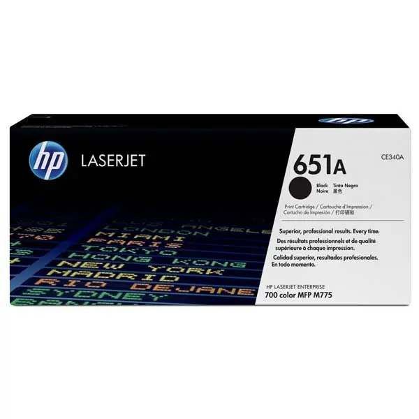 HP Toner nr 651A CE340A Black 13,5K 1