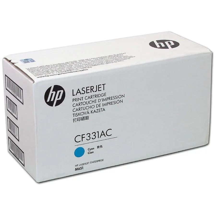 HP Toner nr 654AC CF331AC Cyan 15K 1
