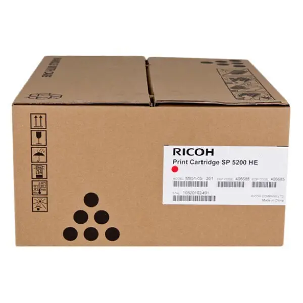 Ricoh Toner SP5200HC 821229  25K 1