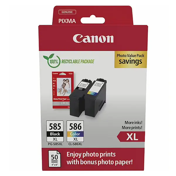 Canon Ink cartridge PG-585XL/CL586XL Black 1