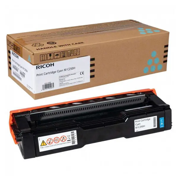 Ricoh Toner MC250H 408341 Cyan 6.3K 1