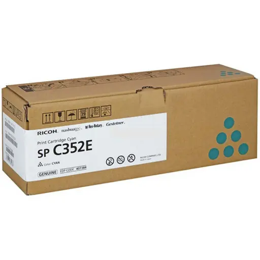 Ricoh Toner SPC352 407384 Cyan 6K 1