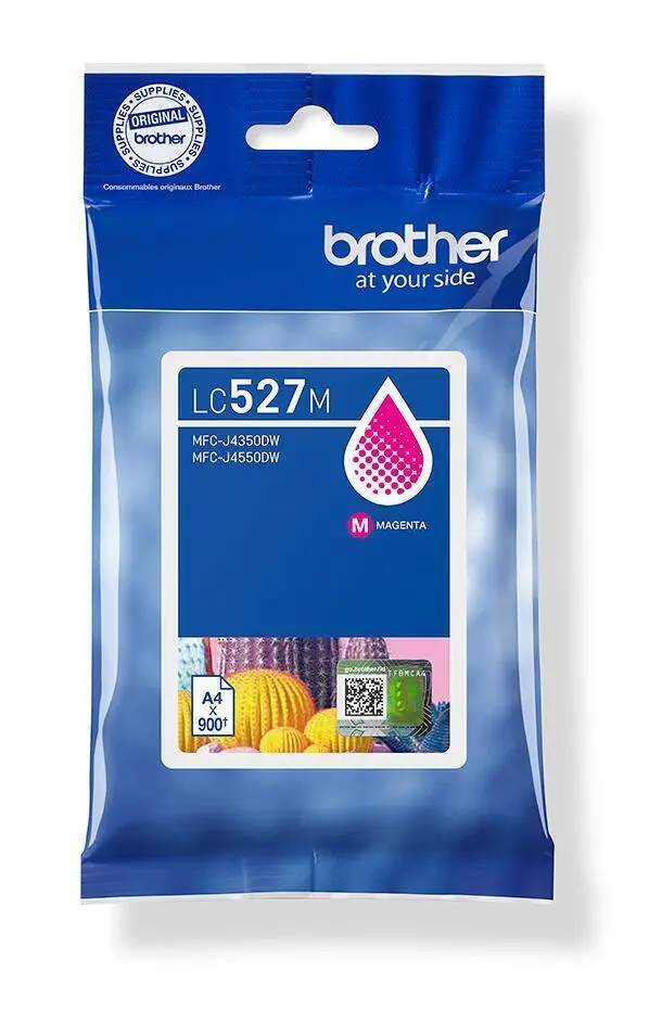 Brother Tusz LC527M Magenta 900str 1