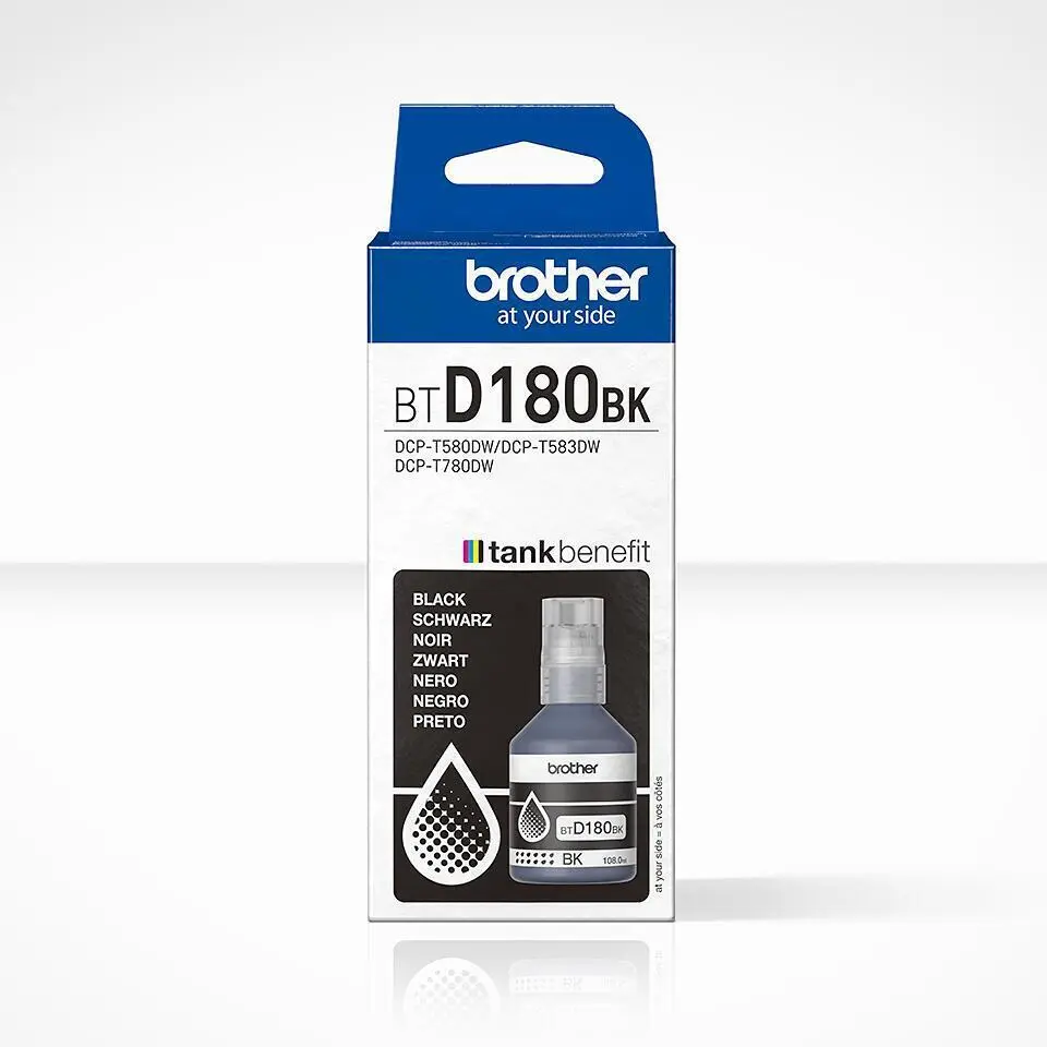 Brother Tusz BTD180BK Black 108ml 1