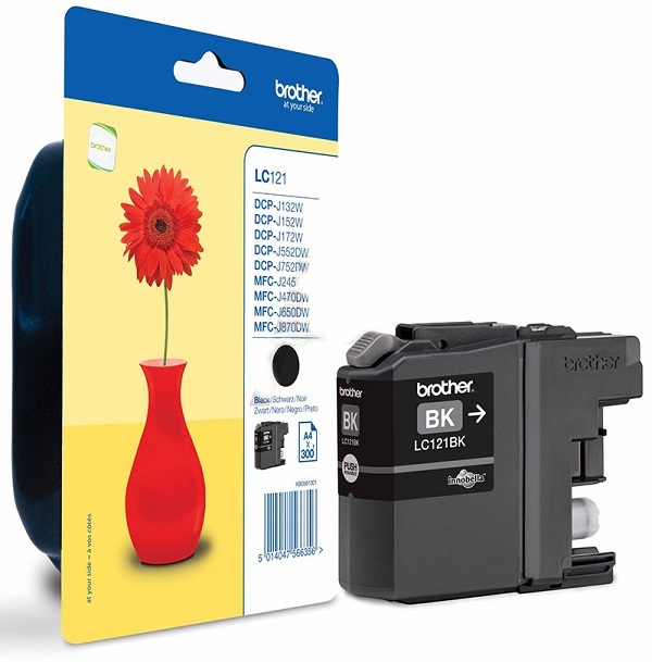 Brother Ink cartridge LC121BK Black 1