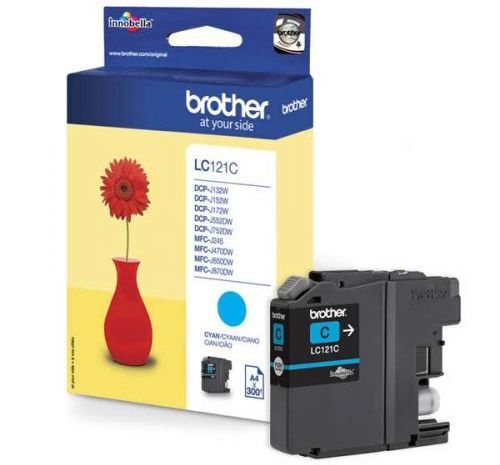 Brother Ink cartridge LC121C Cyan 1