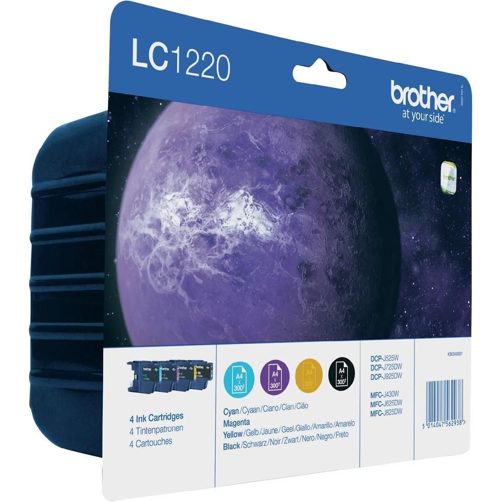 Brother Ink cartridge LC1220 CMYK 4pack 1