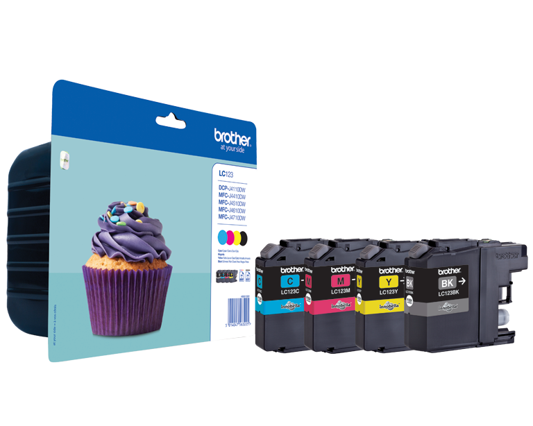 Brother Ink cartridge LC123 CMYK 1