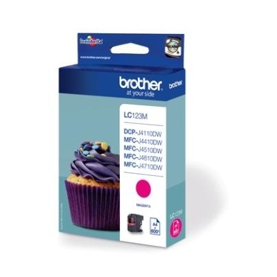 Brother Ink cartridge LC123 Magenta 1