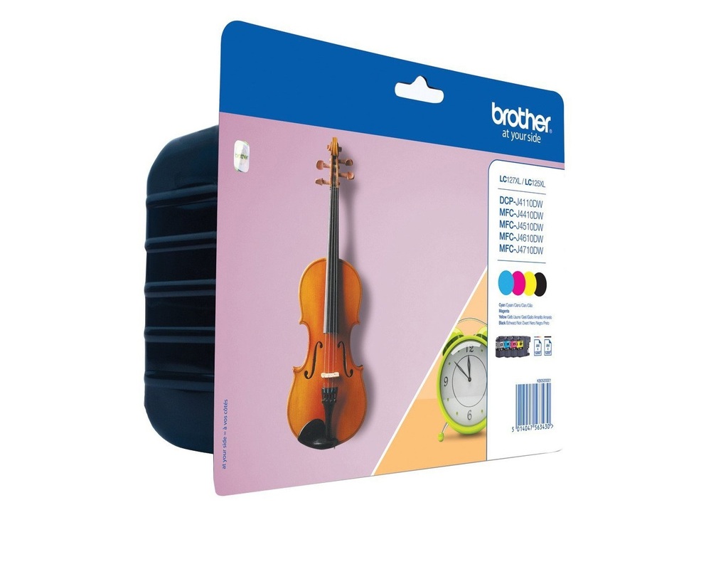 Brother Ink cartridge LC127XLBK Black 1.2K 1