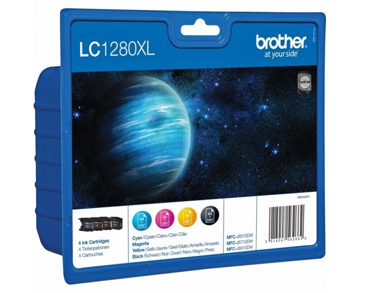 Brother Ink cartridge LC1280XL CMYK 4pack 1