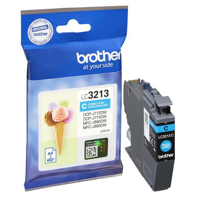 Brother Ink cartridge LC3213C Cyan 400 pages 1