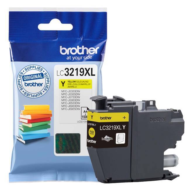 Brother Ink cartridge LC3219XLY Yellow 1.5K 1