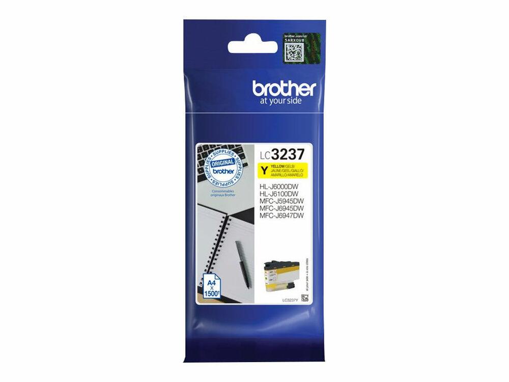 Brother Ink cartridge LC3237Y Yellow 1.5K 1